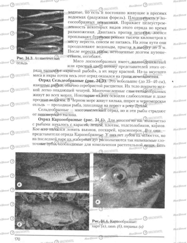 Учебники Биология 8 класс страница 170