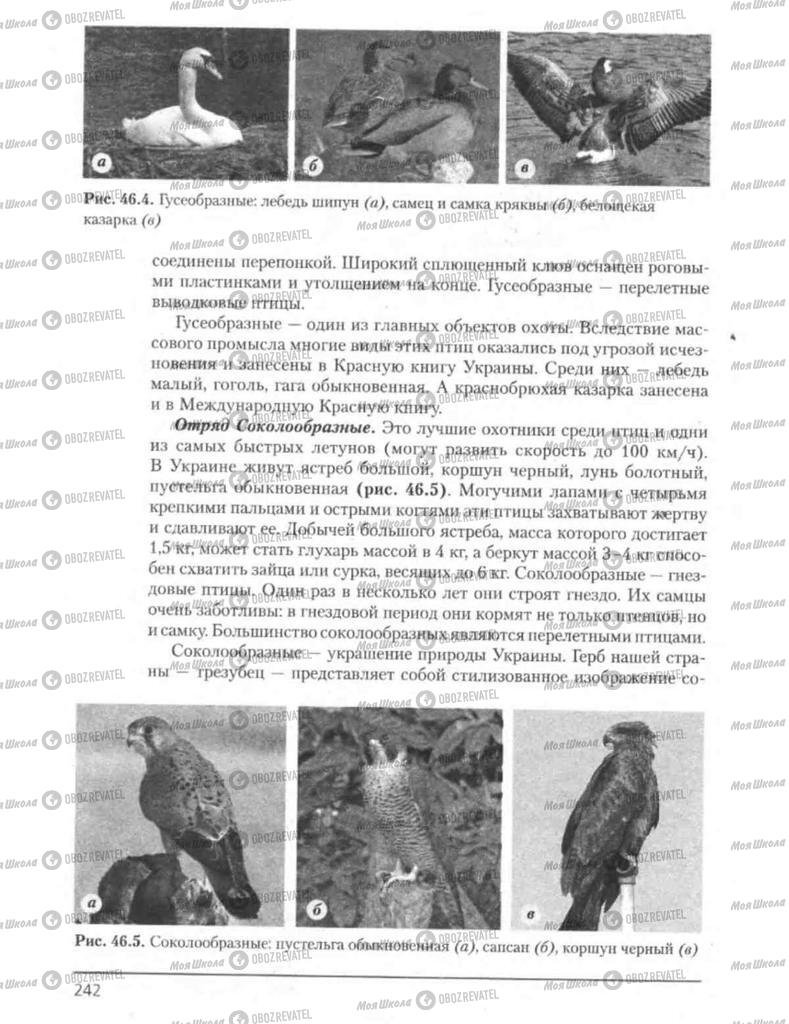 Підручники Біологія 8 клас сторінка 242