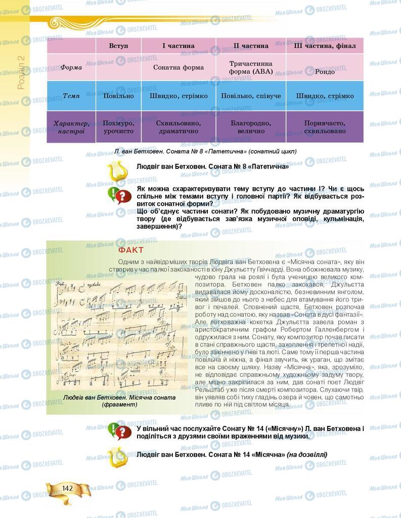 Підручники Мистецтво 8 клас сторінка 142