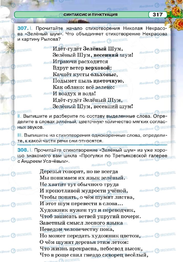 Учебники Русский язык 5 класс страница 317