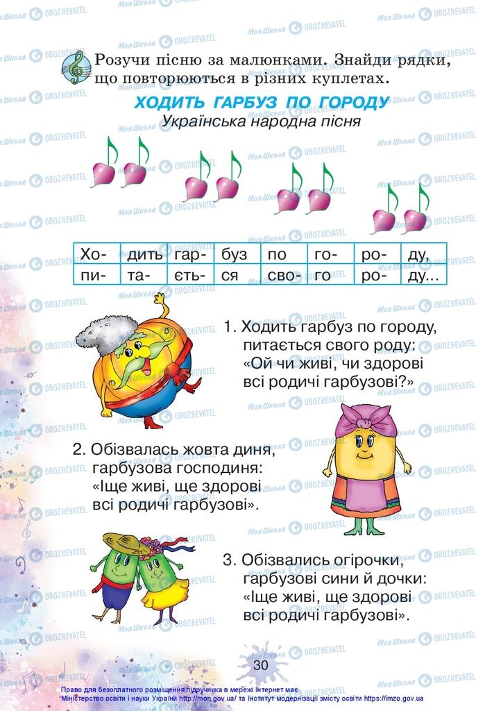 Підручники Образотворче мистецтво 1 клас сторінка 30