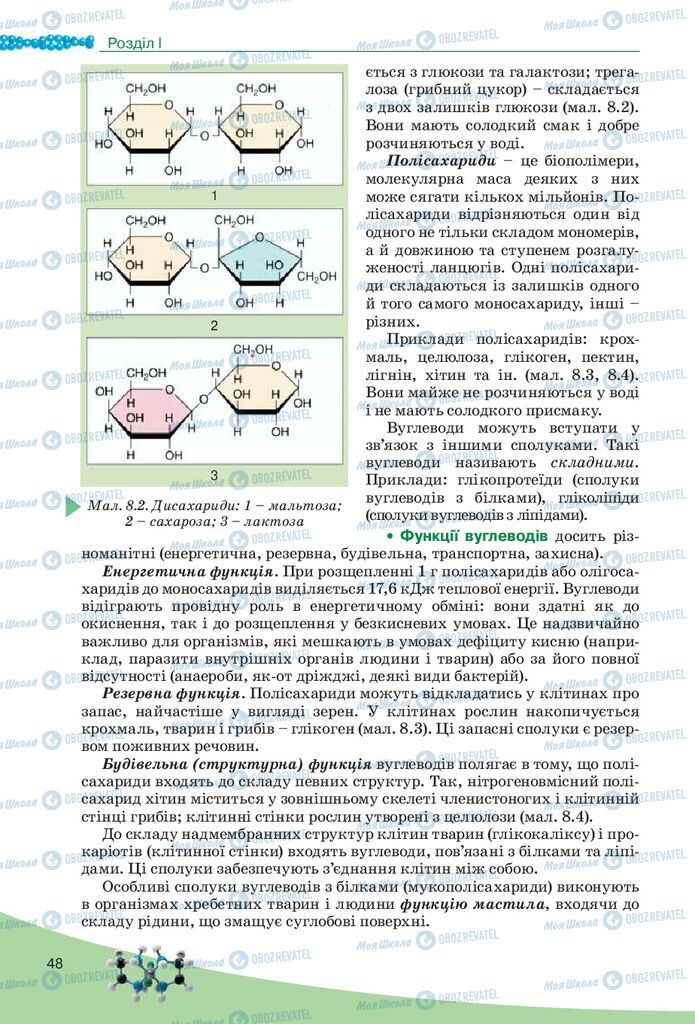 Підручники Біологія 10 клас сторінка 48