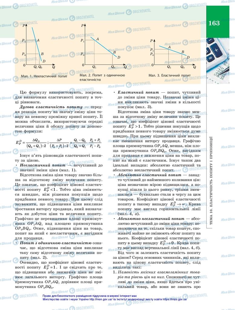 Підручники Економіка 10 клас сторінка 163