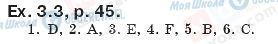 ГДЗ Английский язык 8 класс страница упр.3.3, стр.45