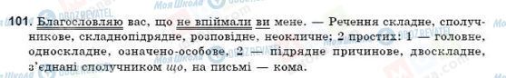 ГДЗ Українська мова 9 клас сторінка 101