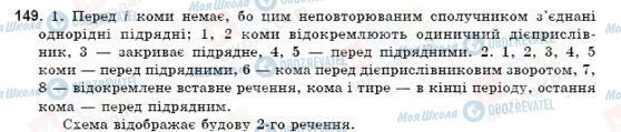 ГДЗ Українська мова 9 клас сторінка 149