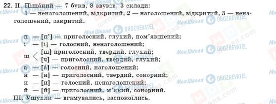 ГДЗ Українська мова 9 клас сторінка 22