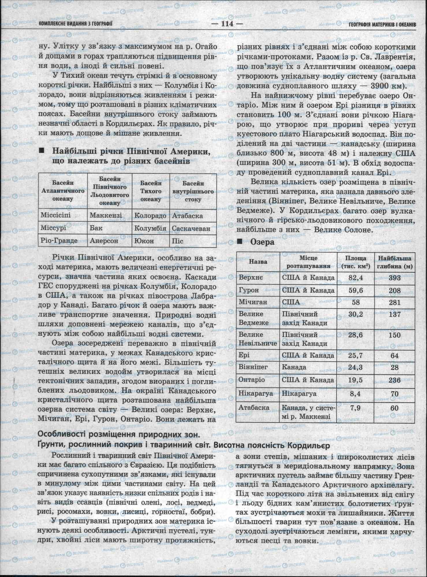 ЗНО Географія 11 клас сторінка 114