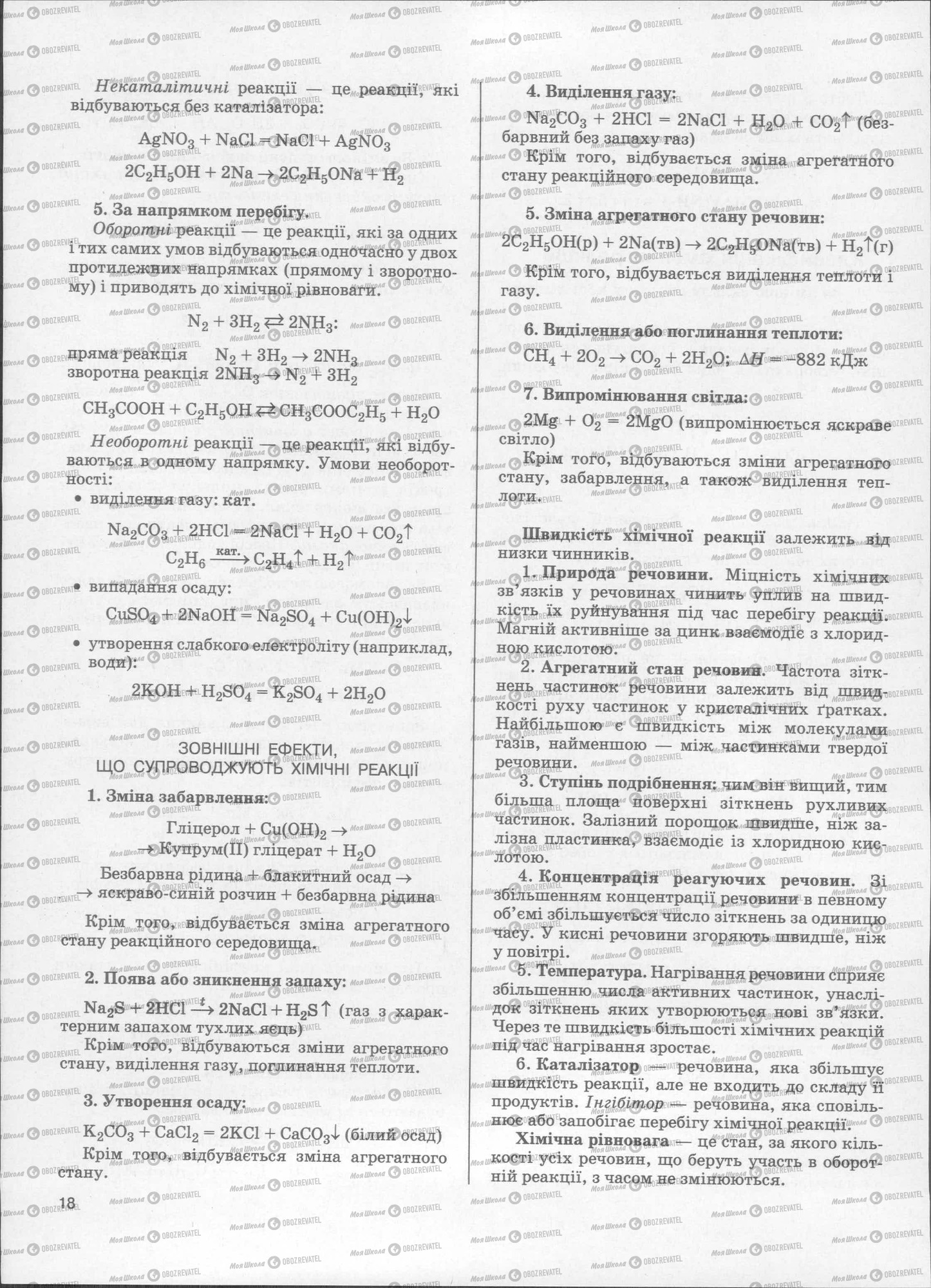 ЗНО Хімія 11 клас сторінка  19