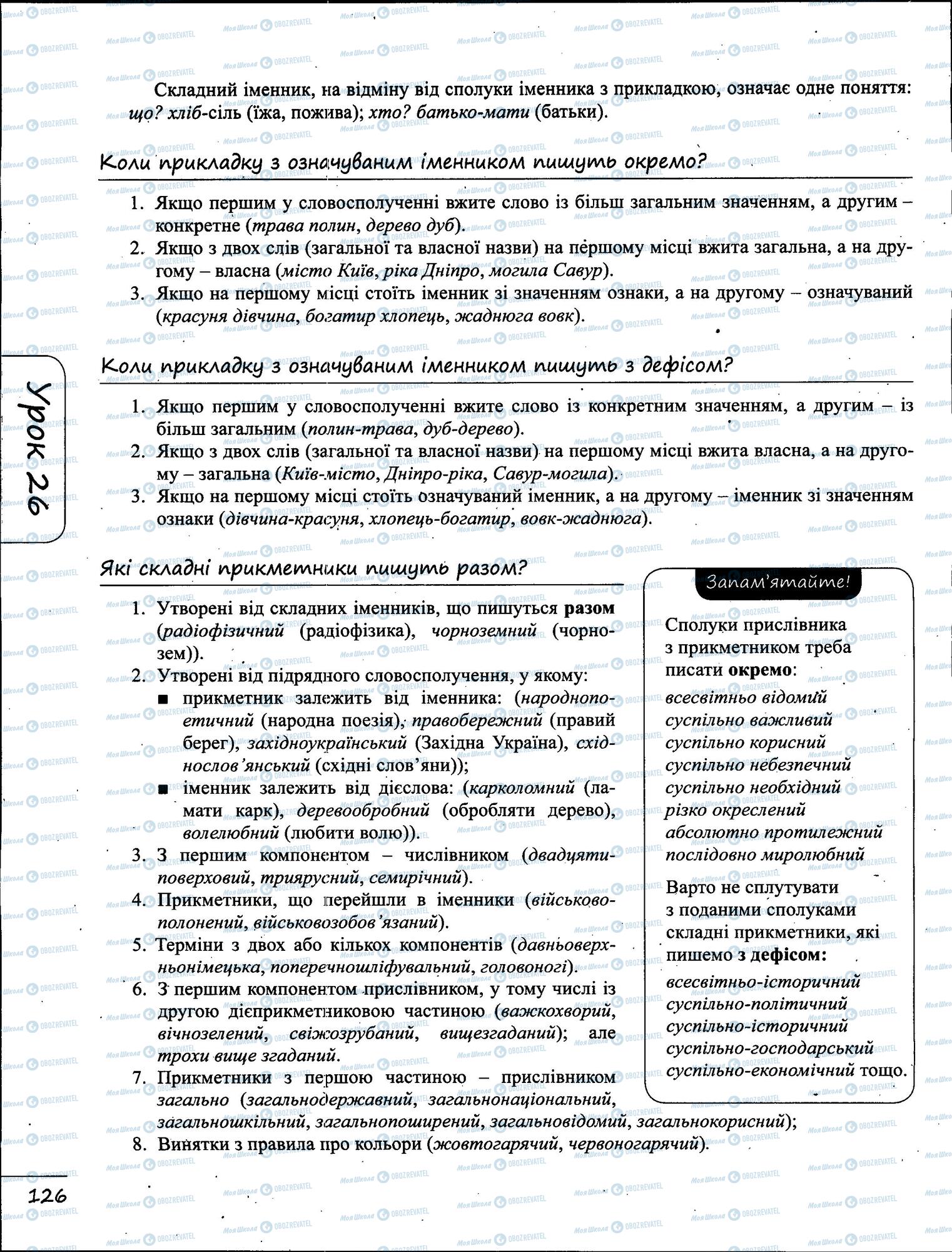 ЗНО Українська мова 11 клас сторінка  3