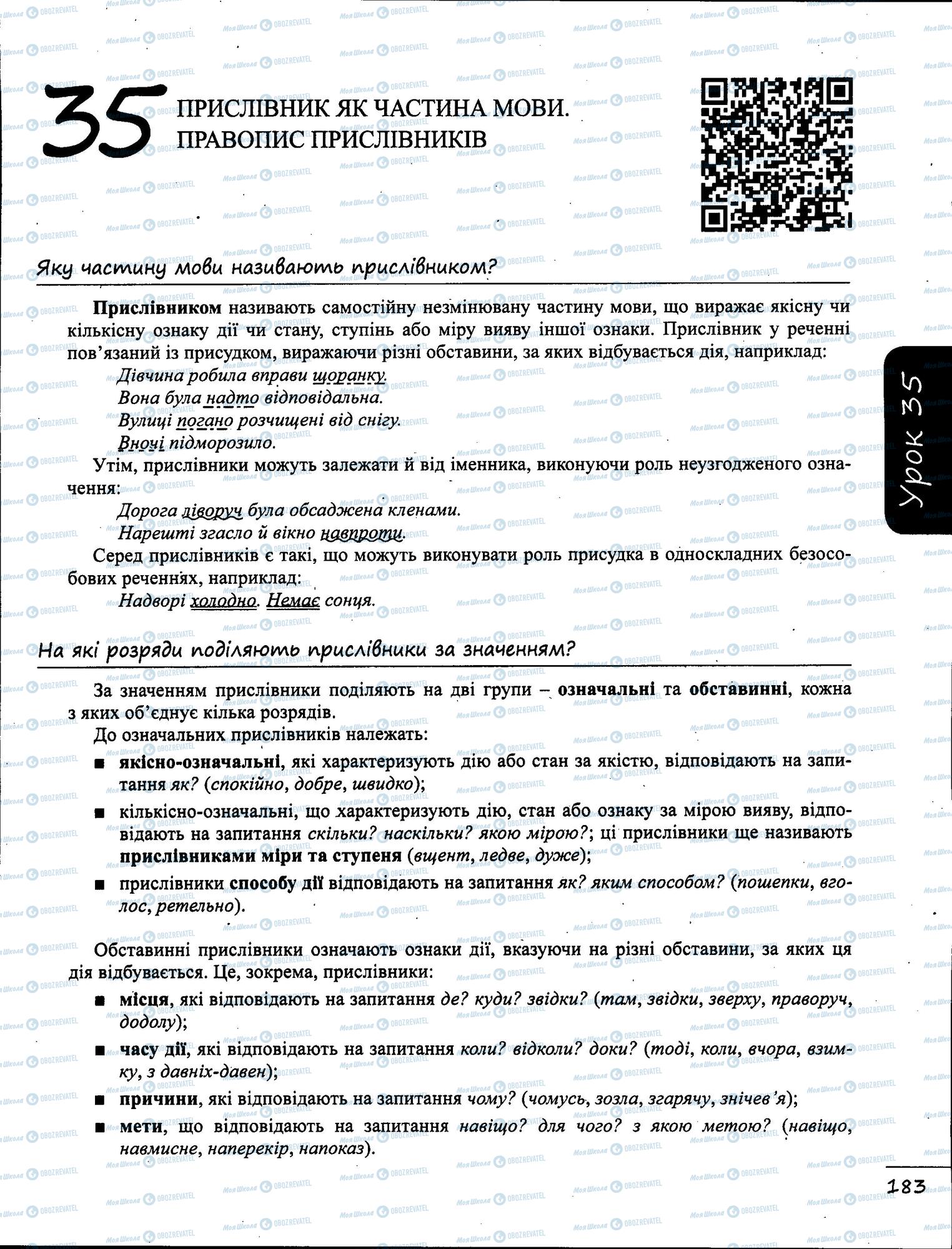 ЗНО Українська мова 11 клас сторінка  1