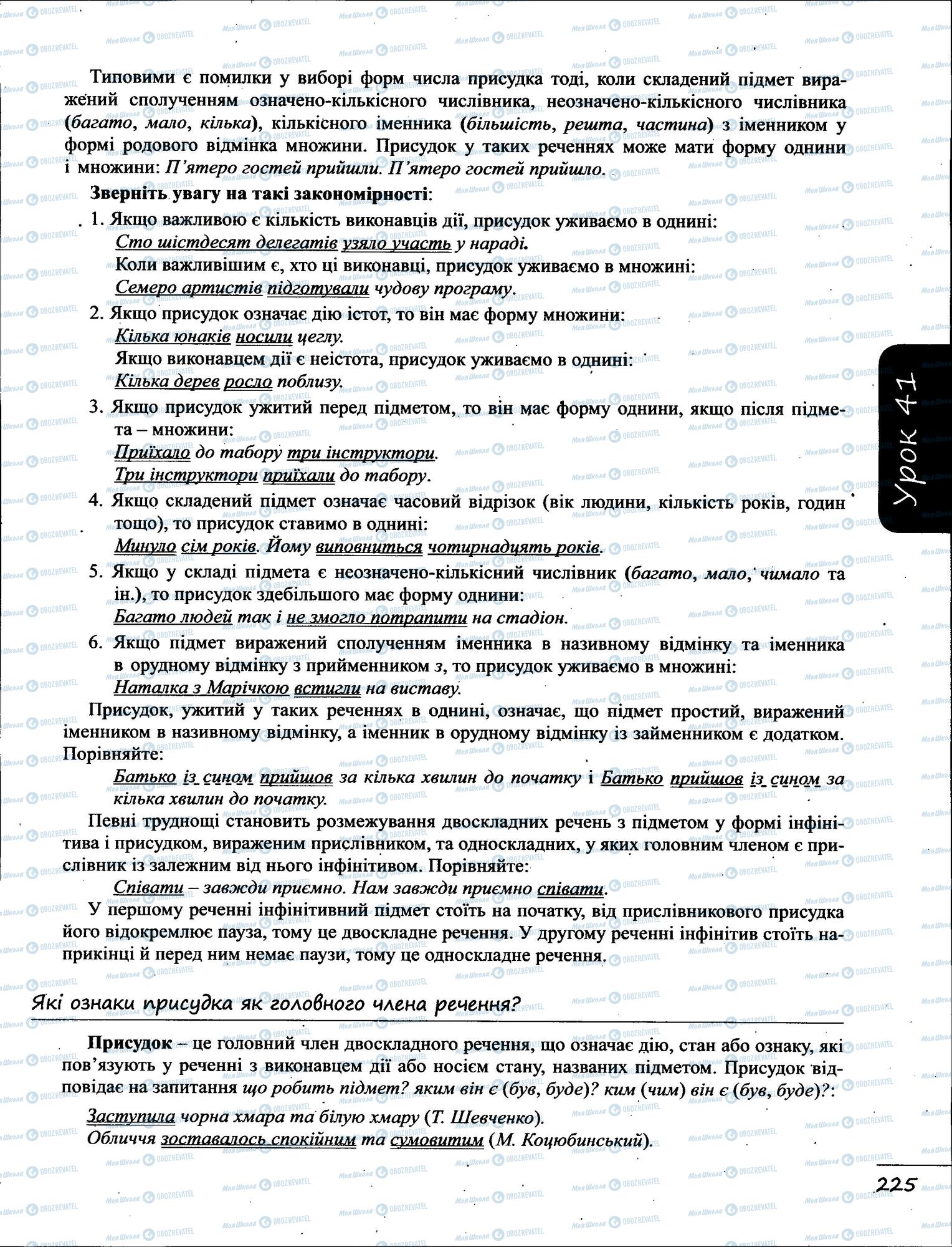 ЗНО Українська мова 11 клас сторінка  3