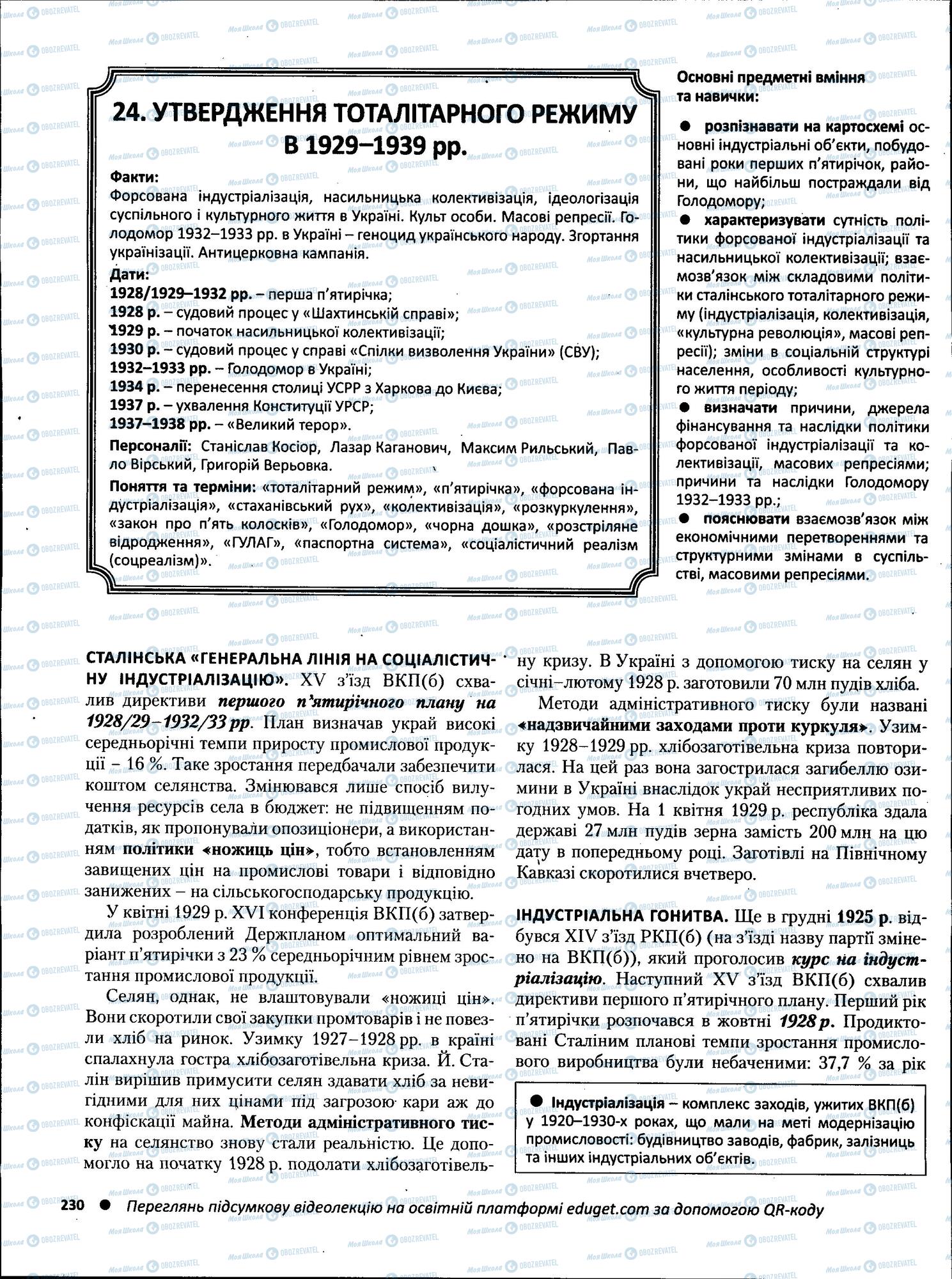 ЗНО Історія України 11 клас сторінка  1