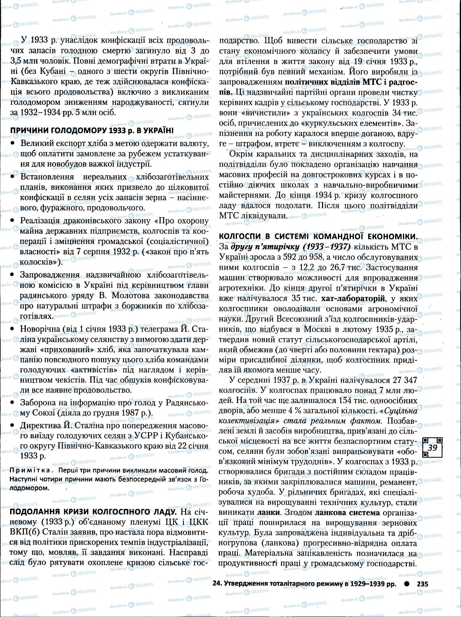 ЗНО Історія України 11 клас сторінка  6