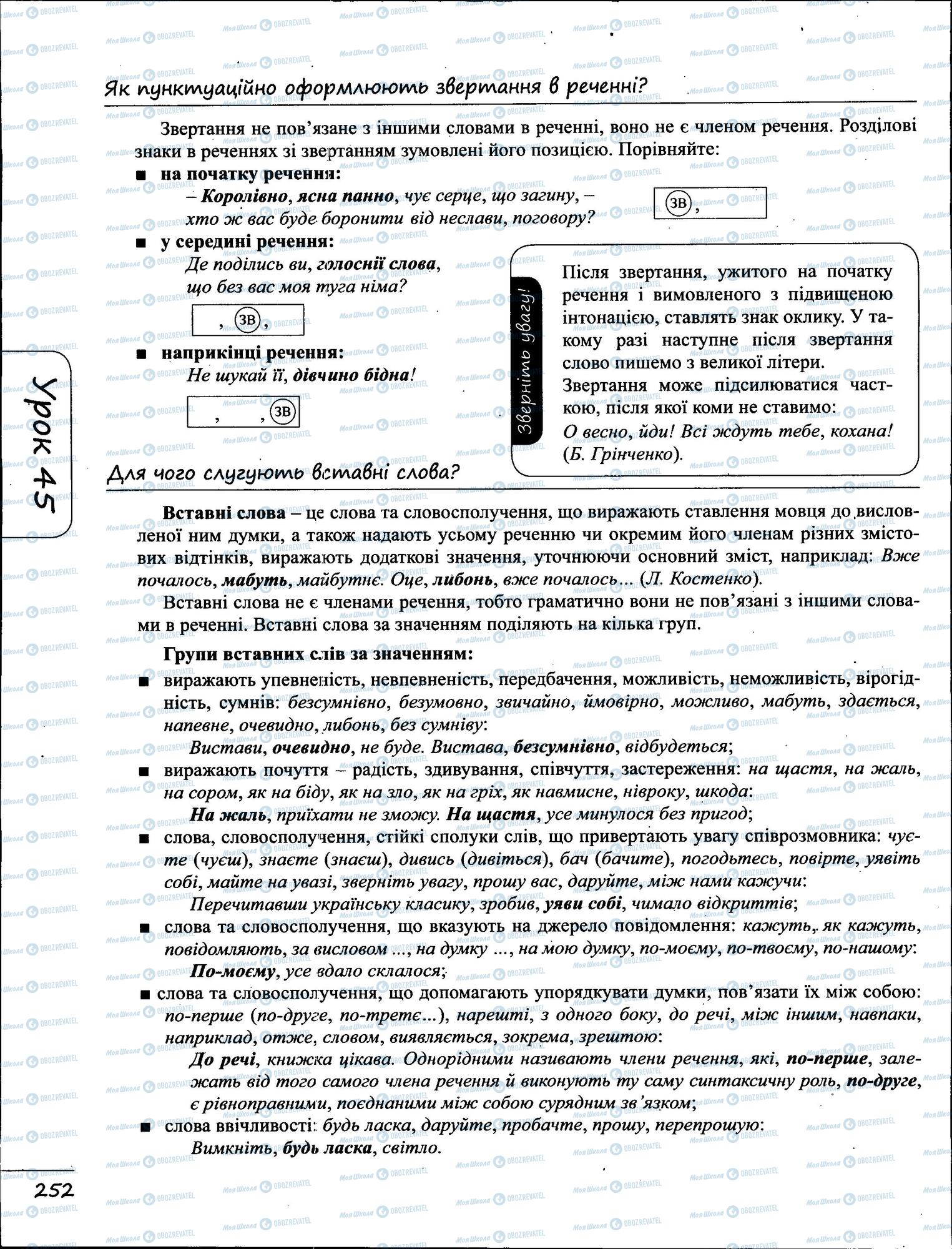 ЗНО Укр мова 11 класс страница  3