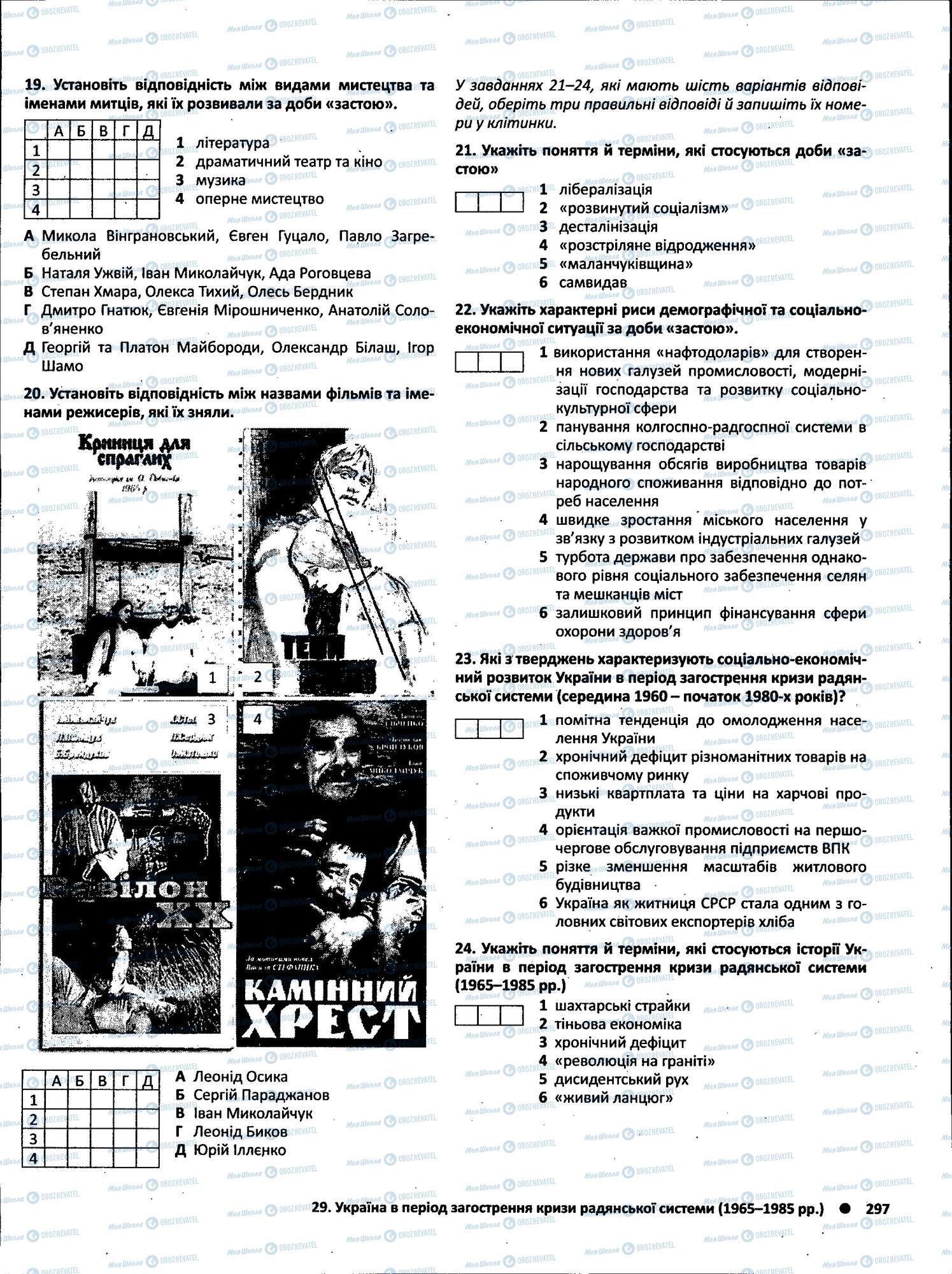 ЗНО Історія України 11 клас сторінка  14