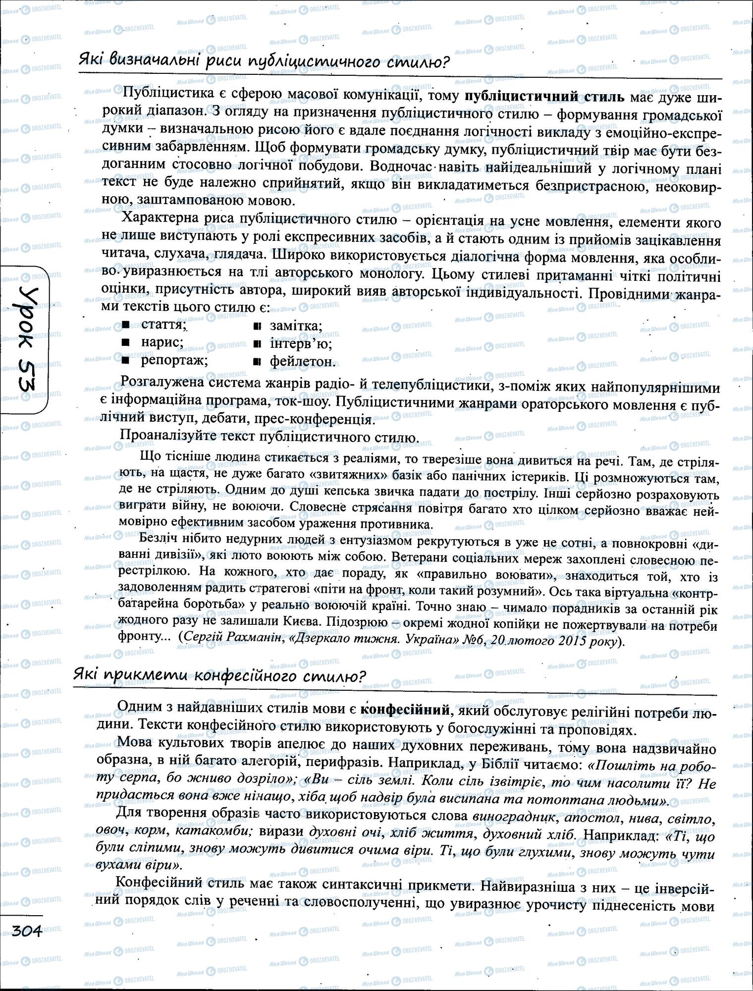 ЗНО Українська мова 11 клас сторінка  4