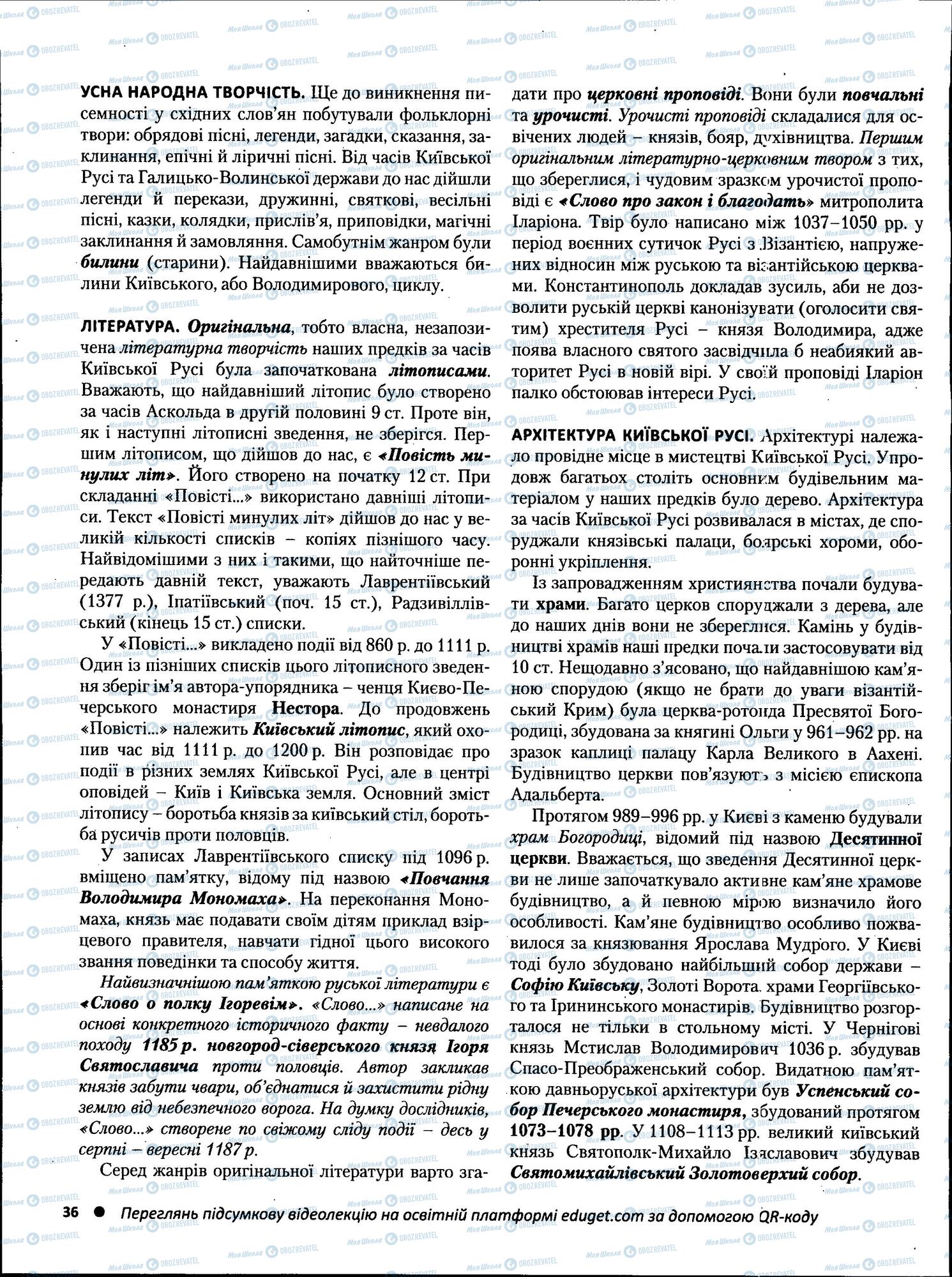 ЗНО Історія України 11 клас сторінка  10