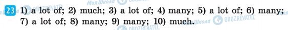 ГДЗ Англійська мова 6 клас сторінка  23