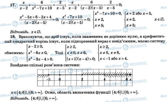 ДПА Математика 9 клас сторінка  17-18