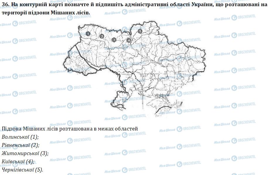 ДПА Географія 9 клас сторінка 36