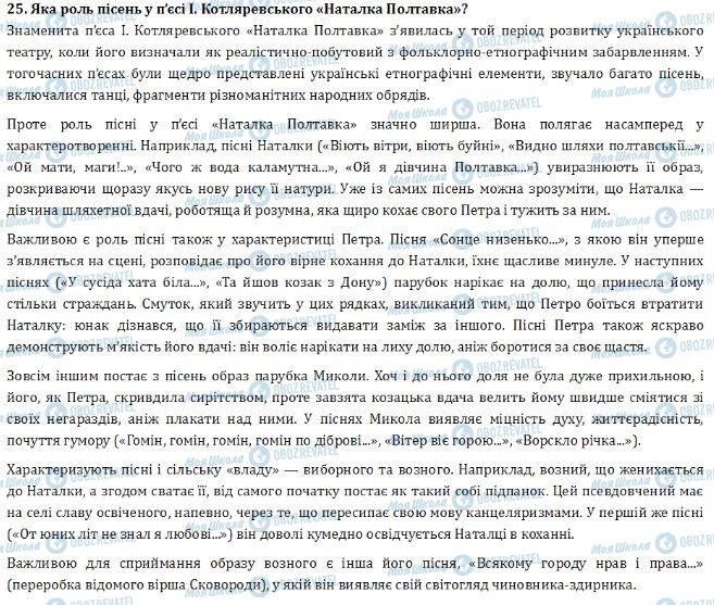 ДПА Українська література 9 клас сторінка 25 (1)