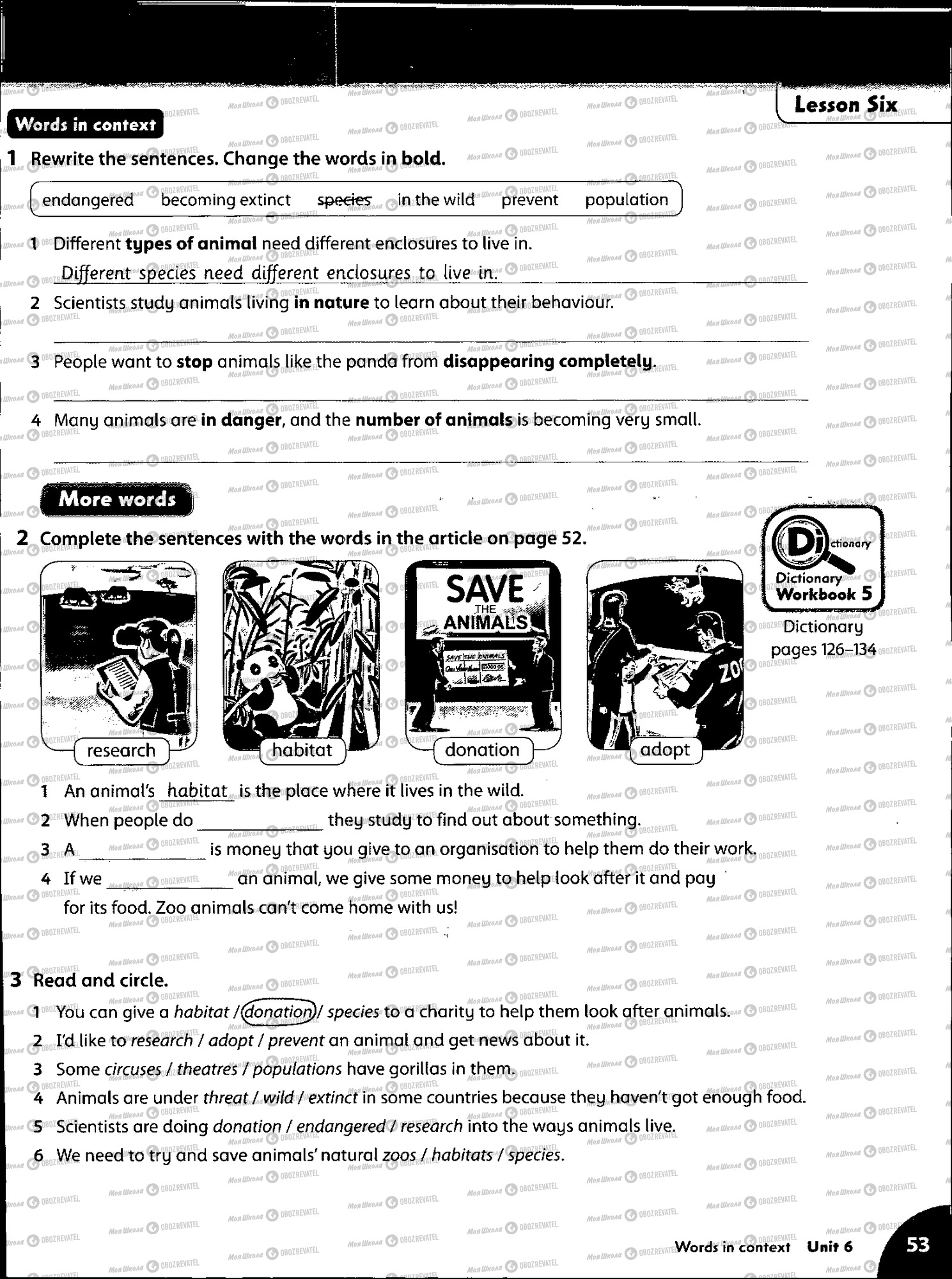 Учебники Английский язык 5 класс страница 53