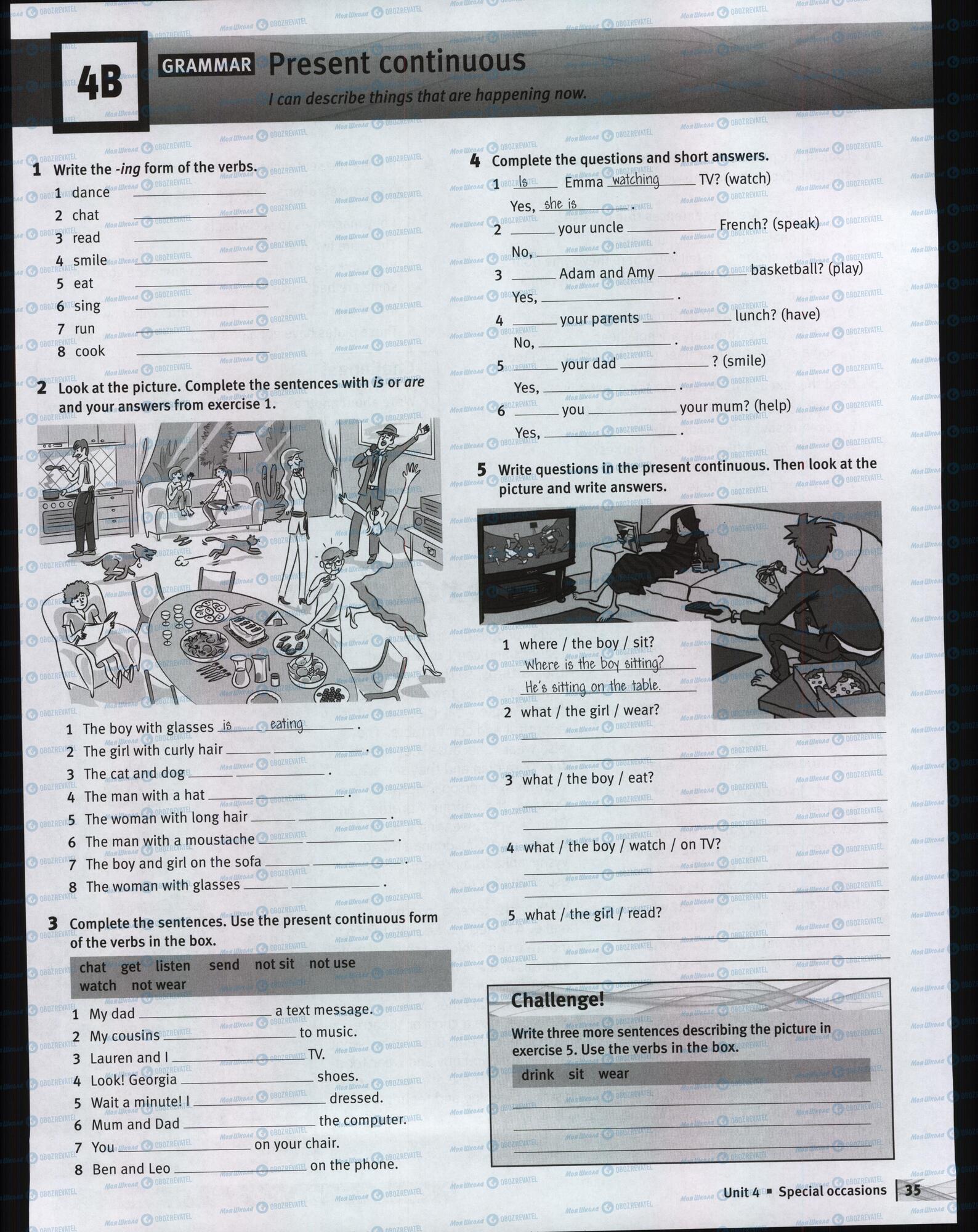 Учебники Английский язык 5 класс страница 35