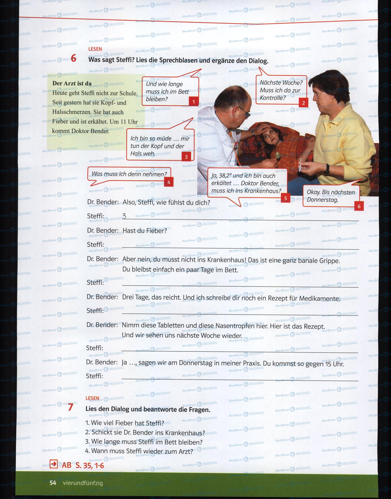 Підручники Німецька мова 6 клас сторінка 50
