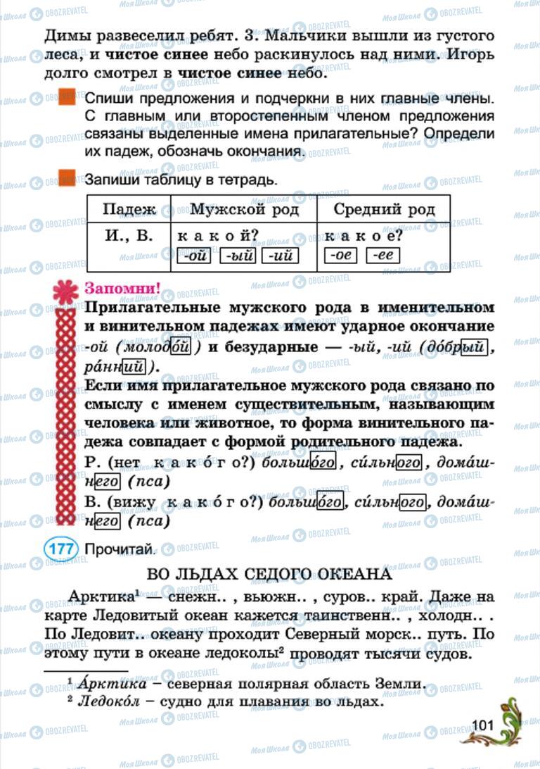 Учебники Русский язык 4 класс страница 101