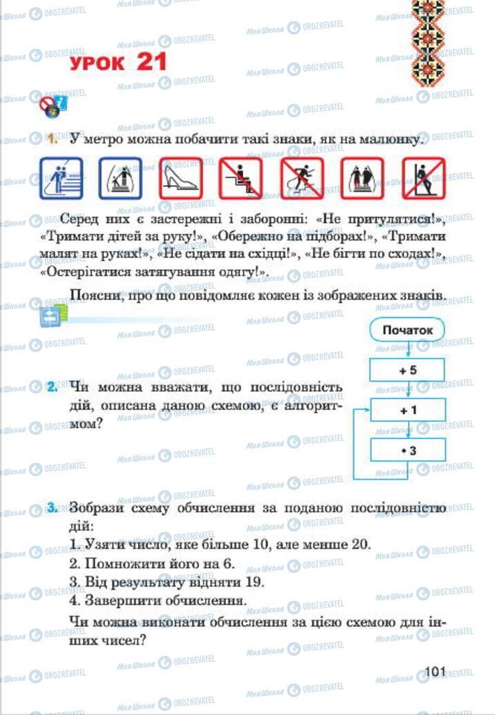 Підручники Інформатика 4 клас сторінка 101