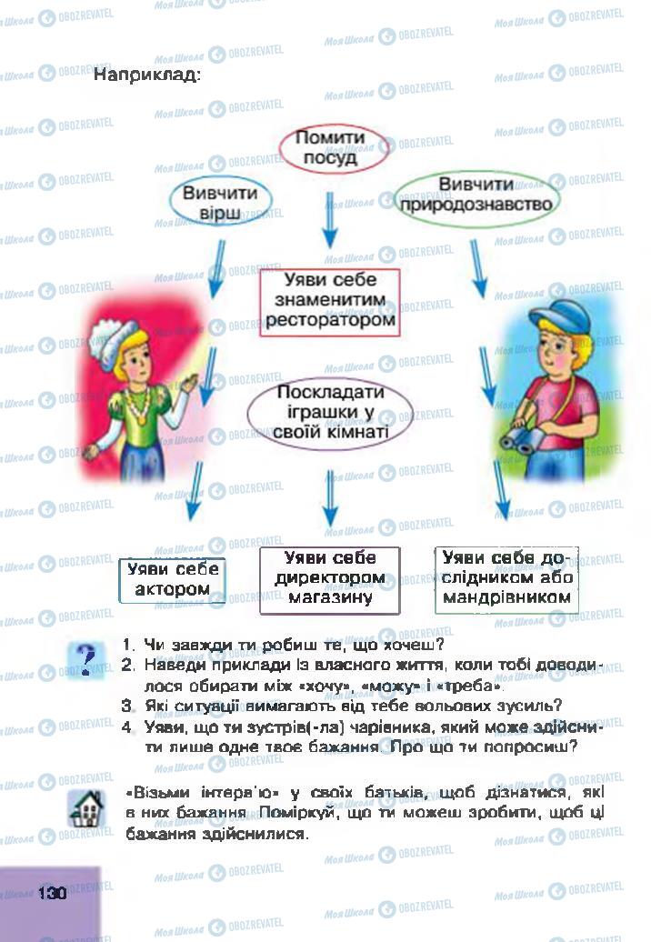 Підручники Основи здоров'я 4 клас сторінка 130