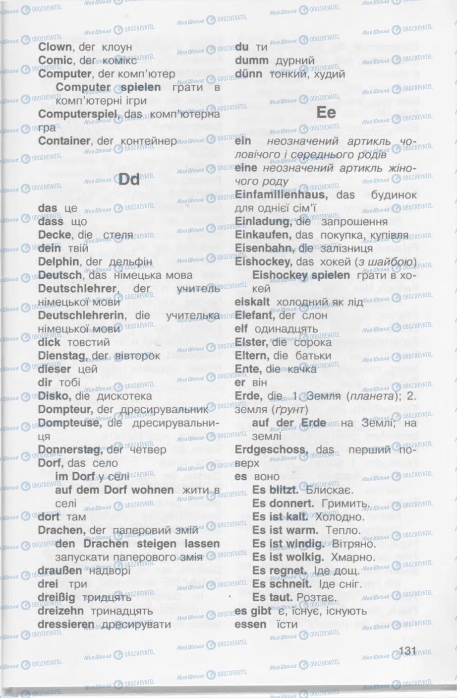 Учебники Немецкий язык 4 класс страница 131