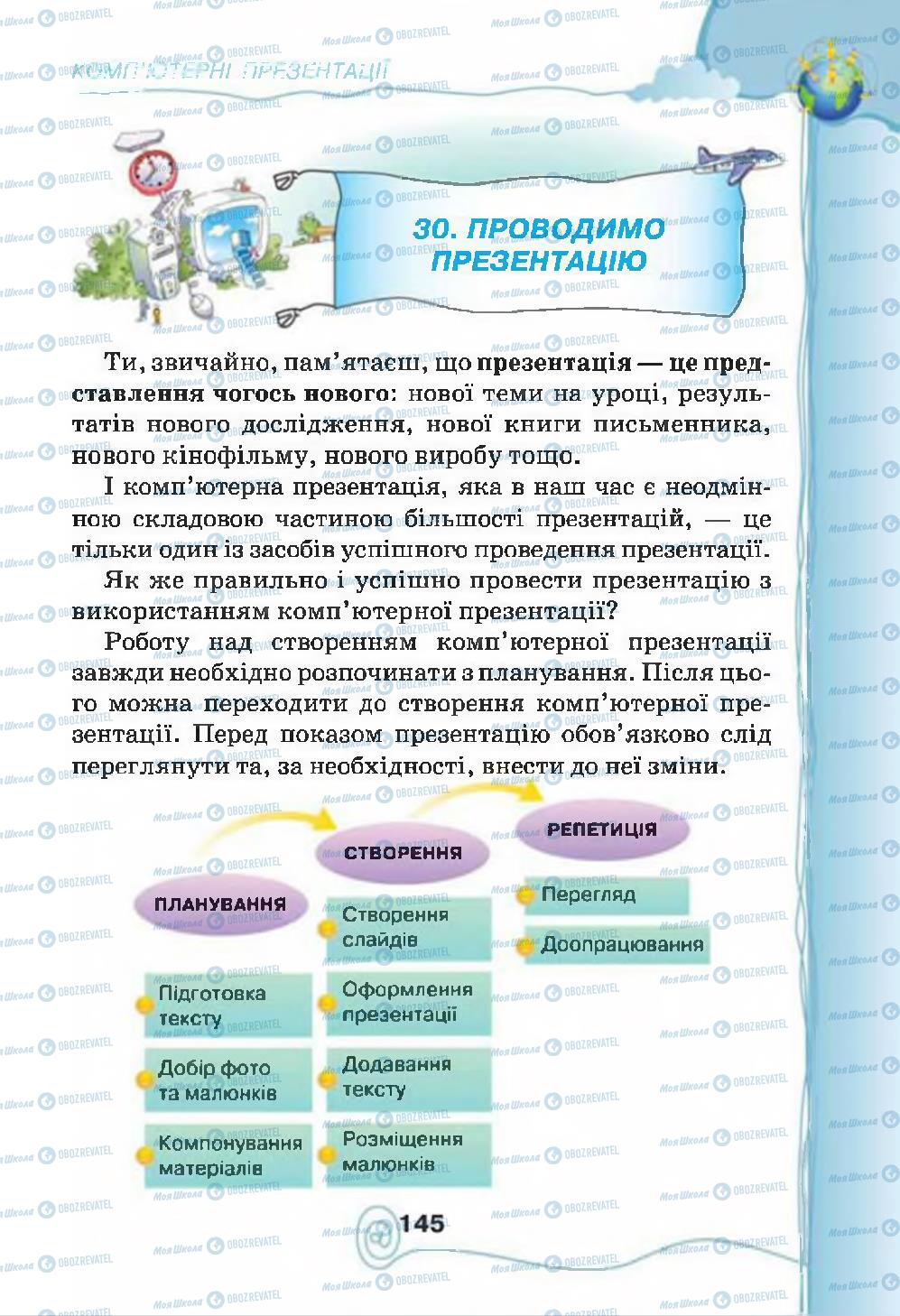 Підручники Інформатика 4 клас сторінка 145