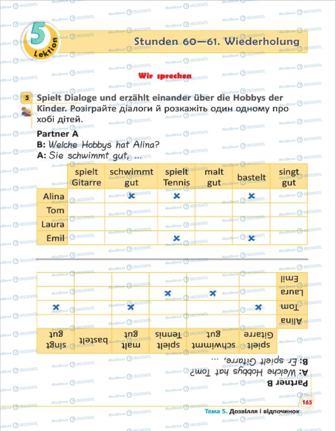 Учебники Немецкий язык 4 класс страница 165