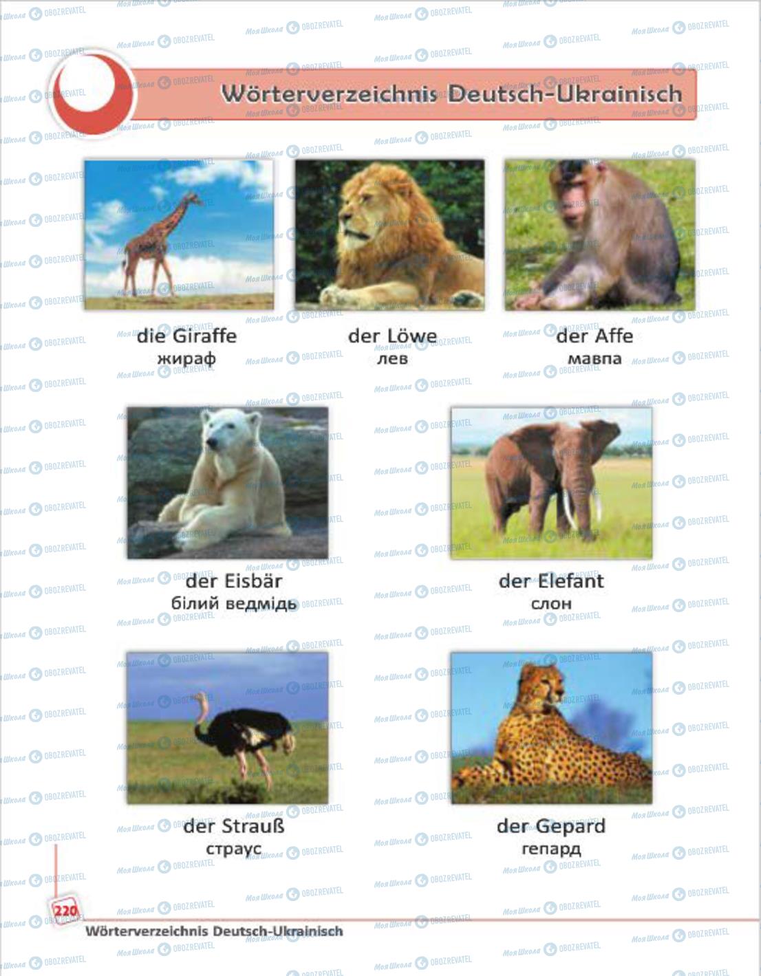 Учебники Немецкий язык 4 класс страница 220