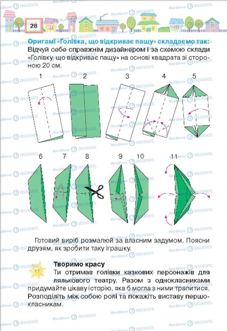 Підручники Трудове навчання 4 клас сторінка 28