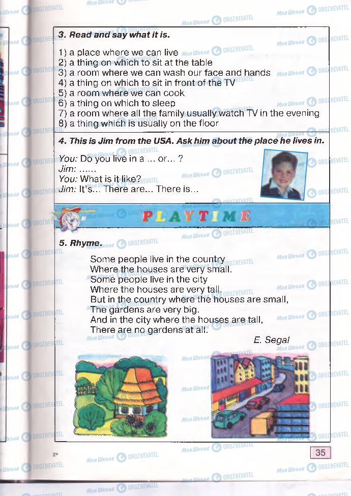 Учебники Английский язык 4 класс страница 35