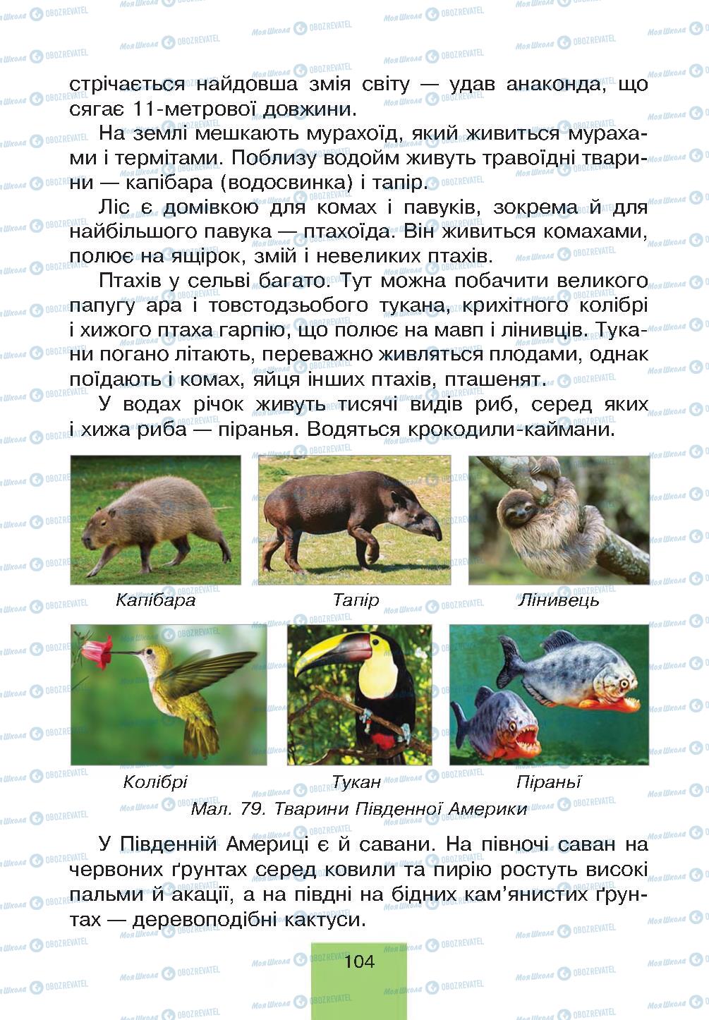 Підручники Природознавство 4 клас сторінка 104