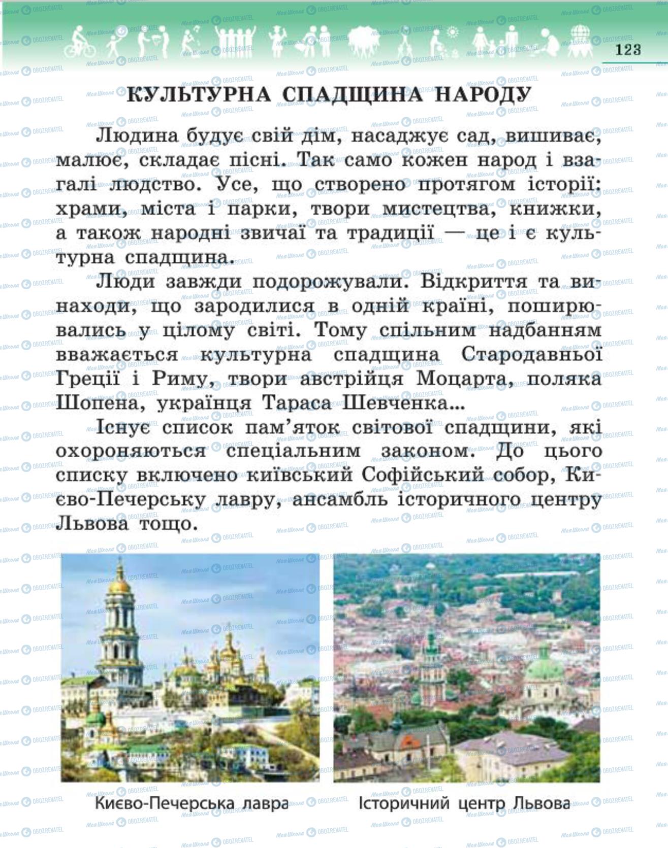 Підручники Людина і світ 4 клас сторінка 123