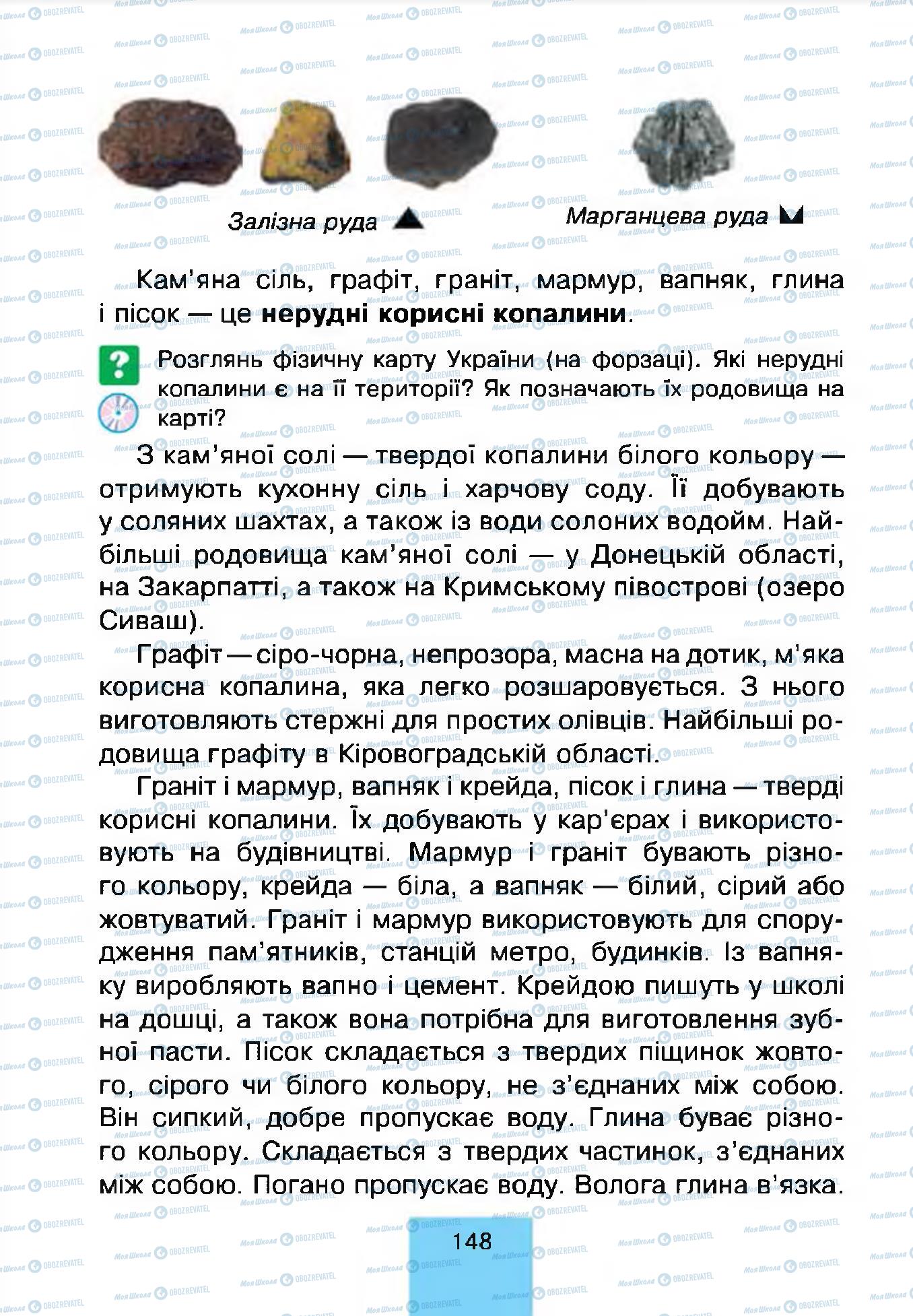 Учебники Природоведение 4 класс страница 148