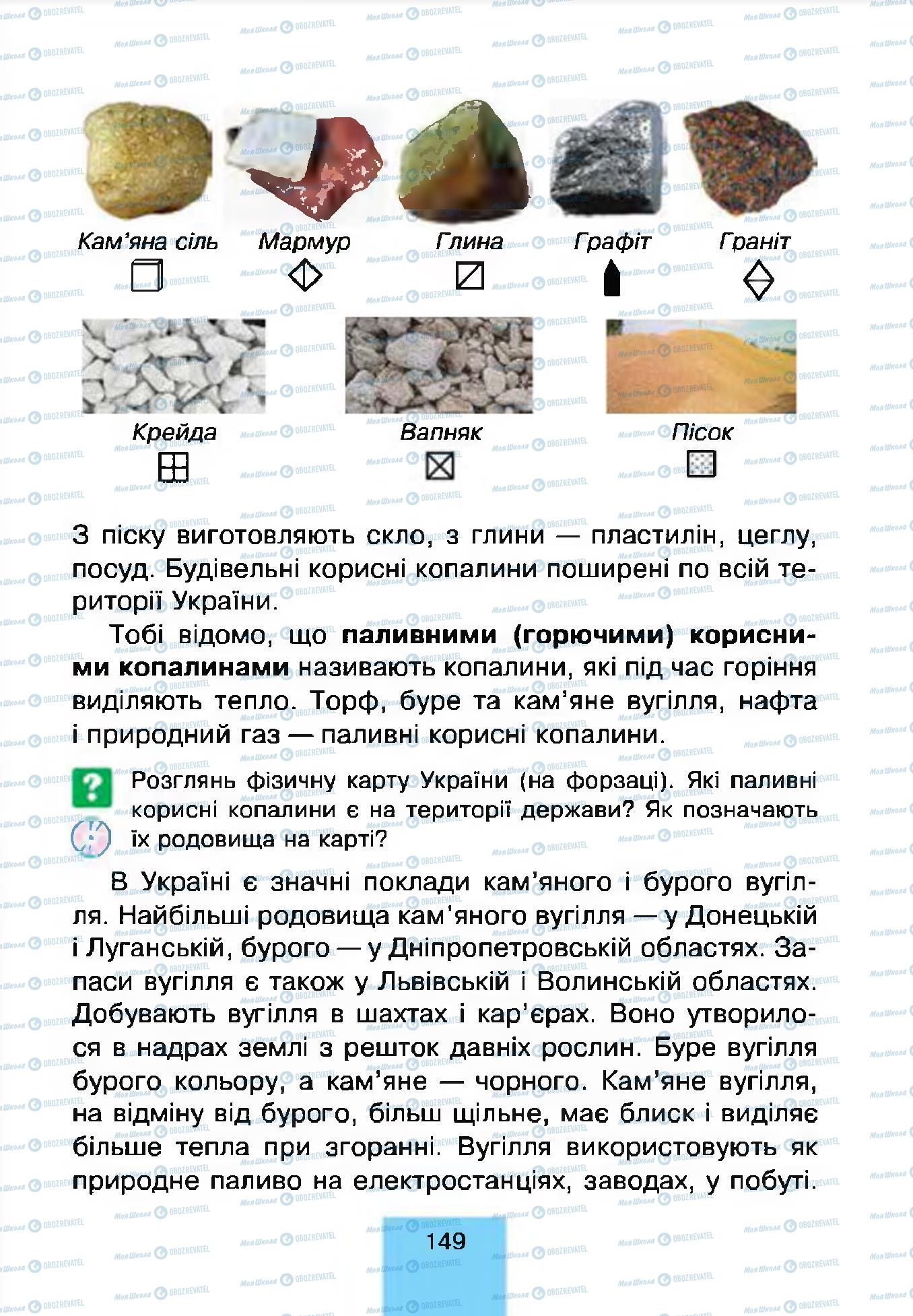 Підручники Природознавство 4 клас сторінка 149