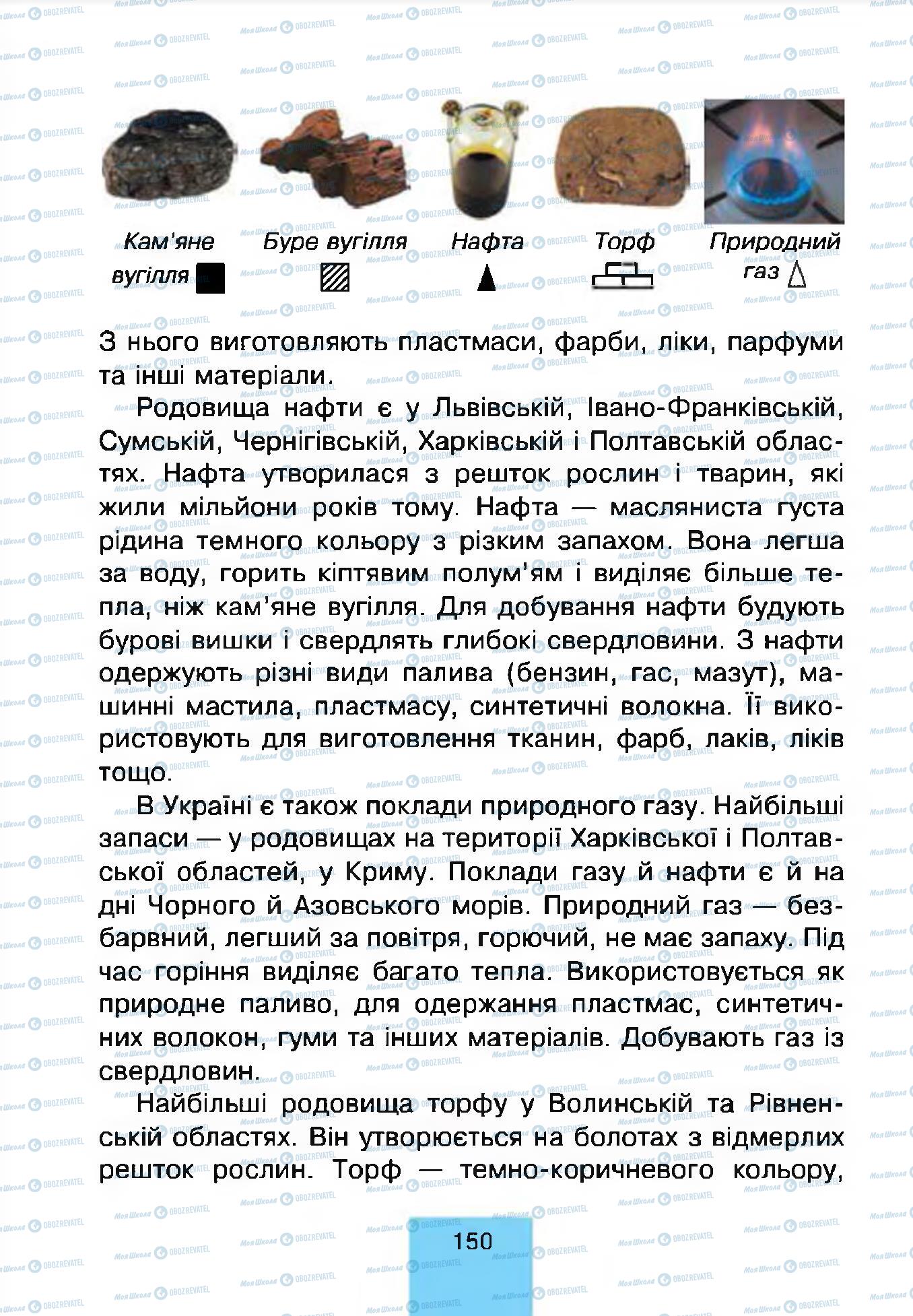 Учебники Природоведение 4 класс страница 150