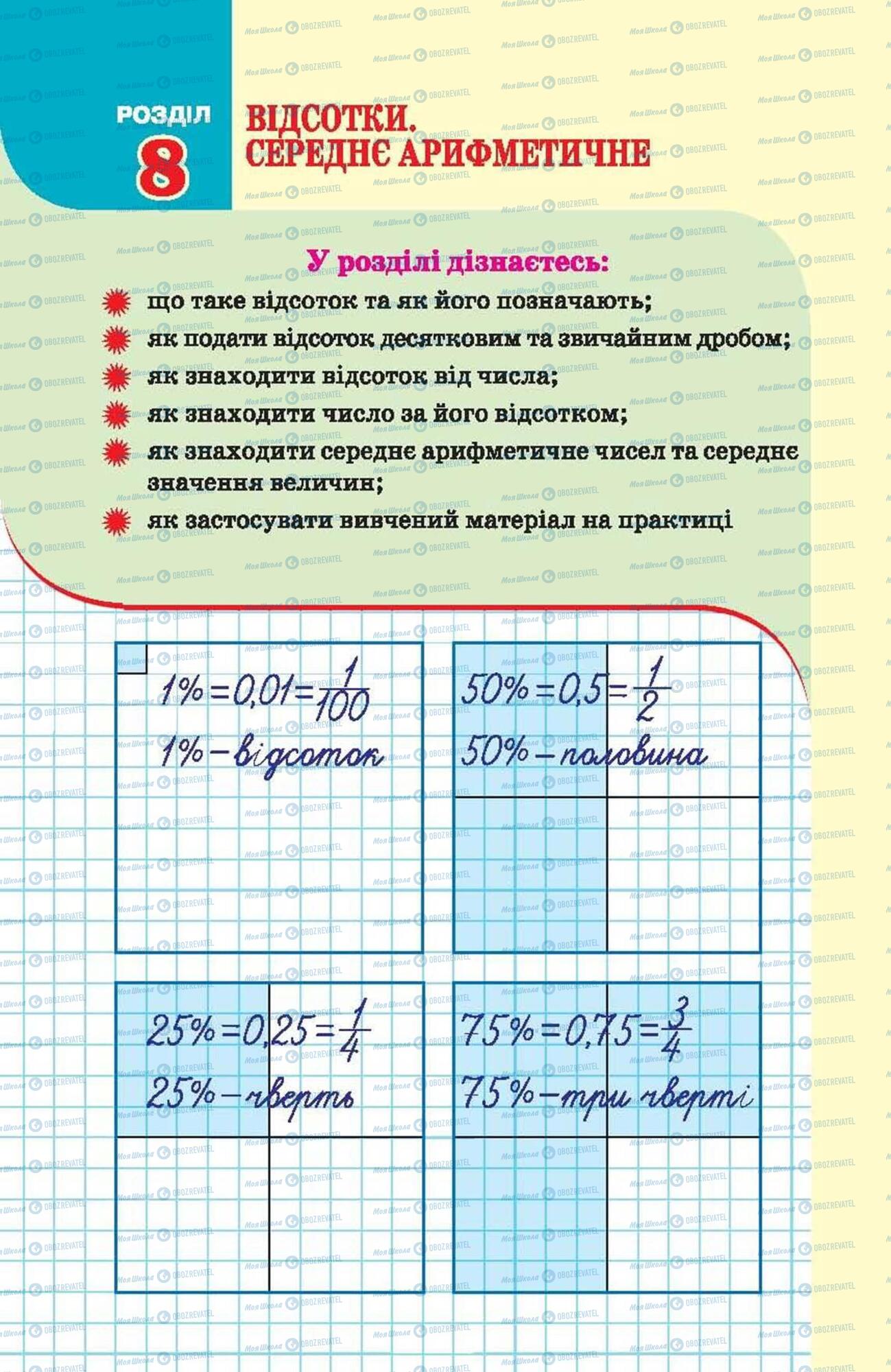 Підручники Математика 5 клас сторінка 305