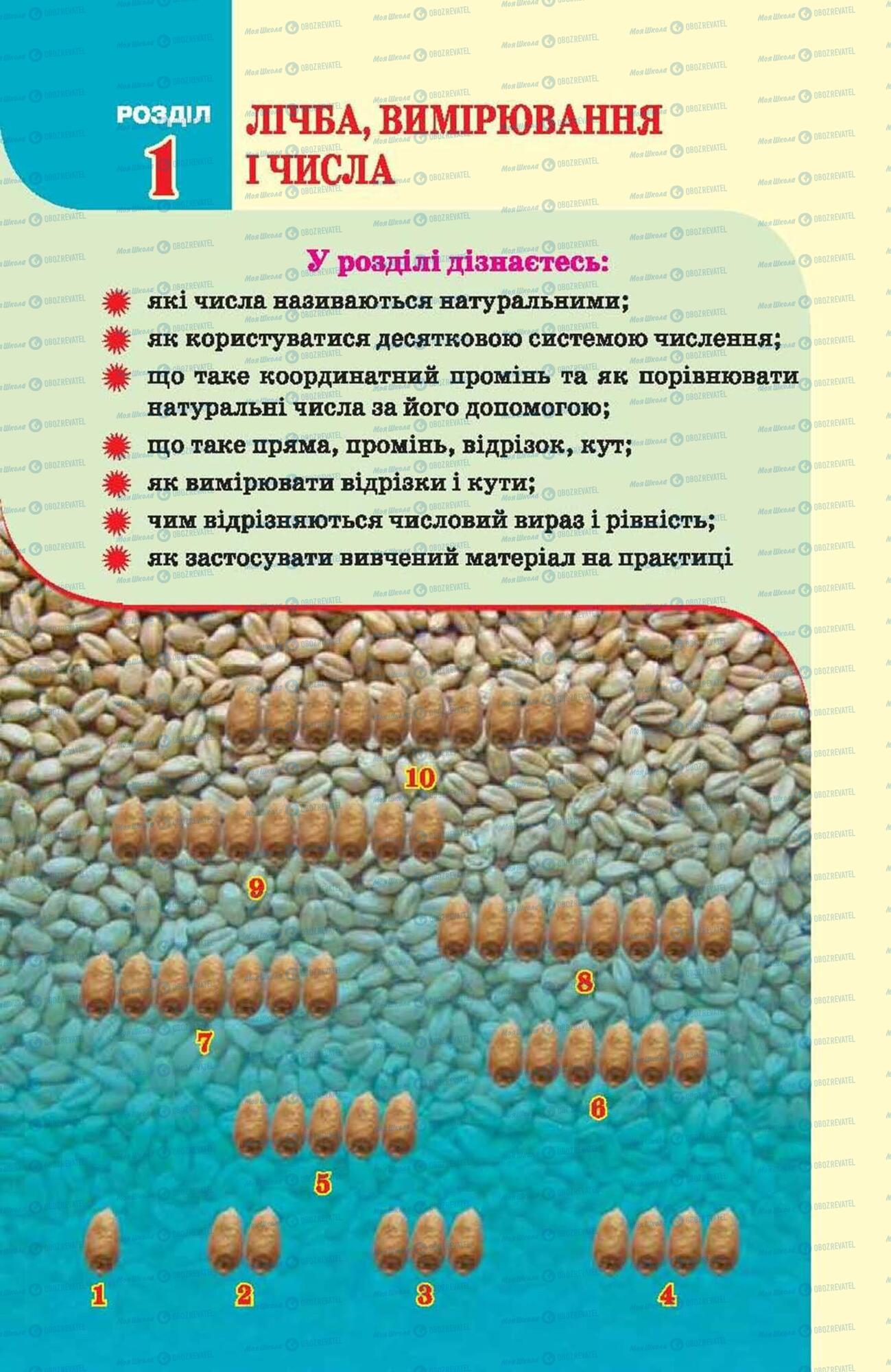 Підручники Математика 5 клас сторінка 4