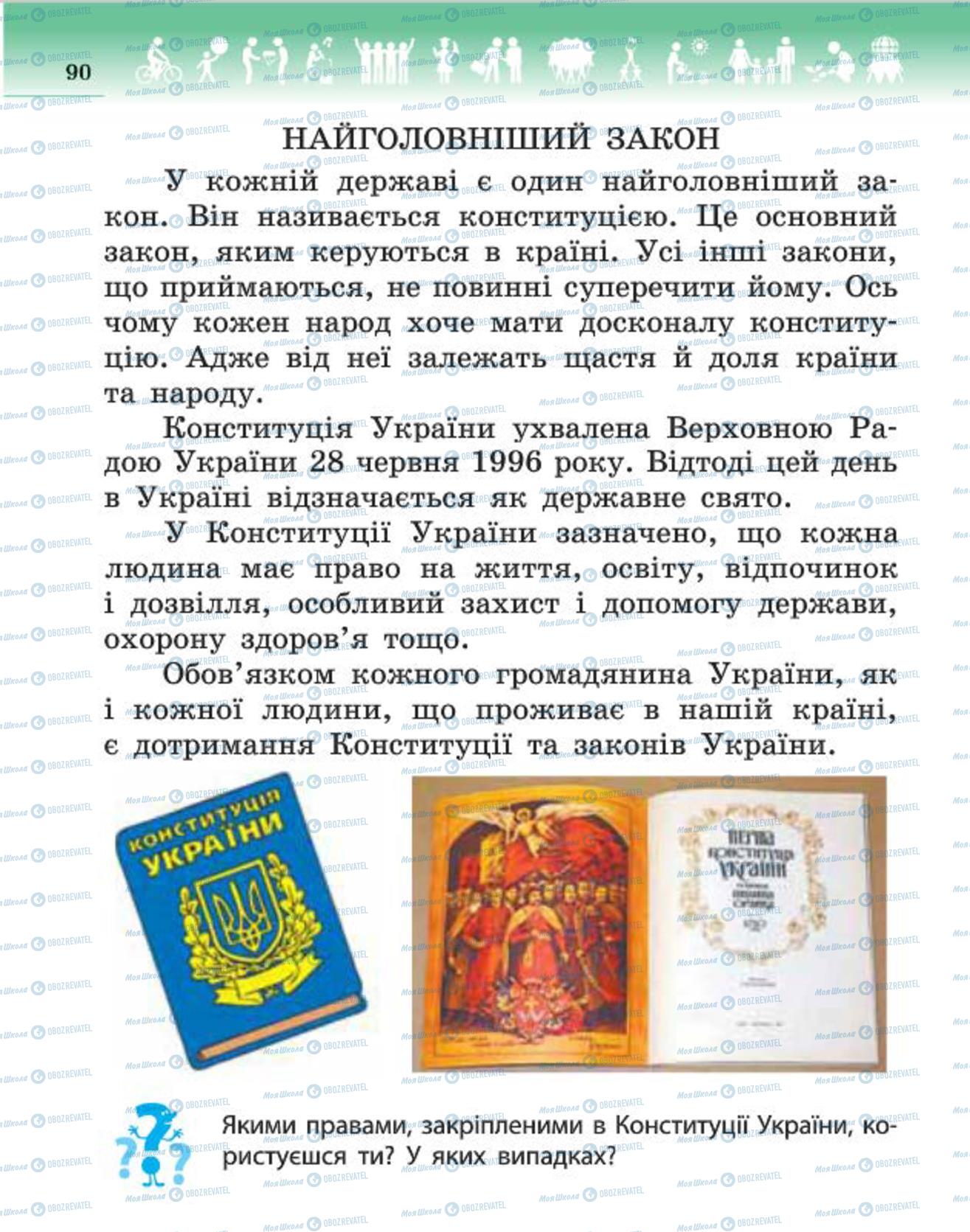 Підручники Людина і світ 4 клас сторінка 90