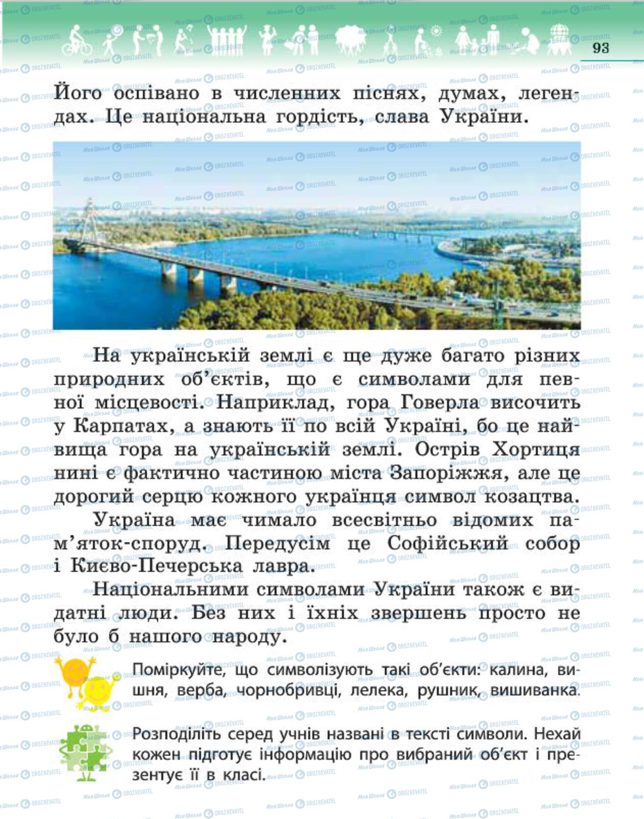 Підручники Людина і світ 4 клас сторінка 93