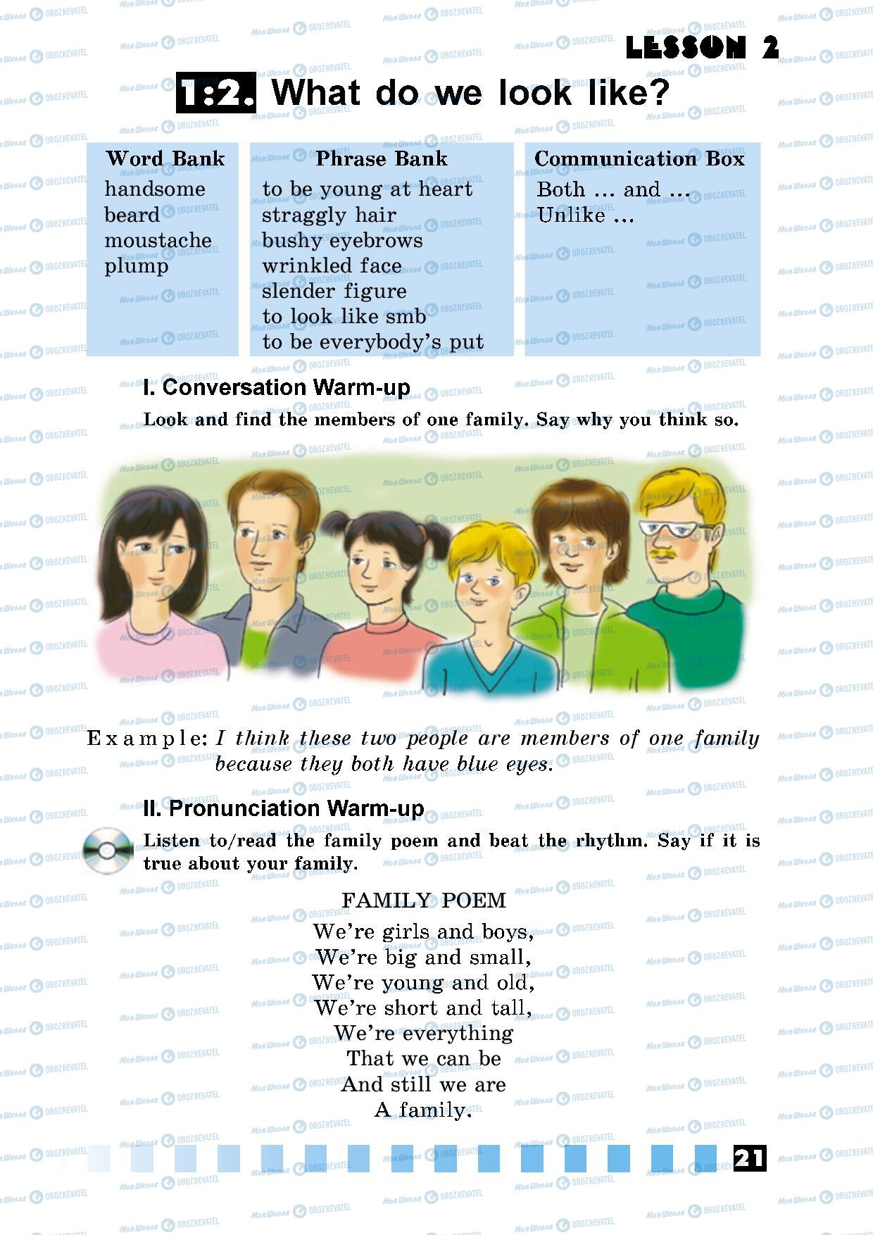 Учебники Английский язык 5 класс страница 21