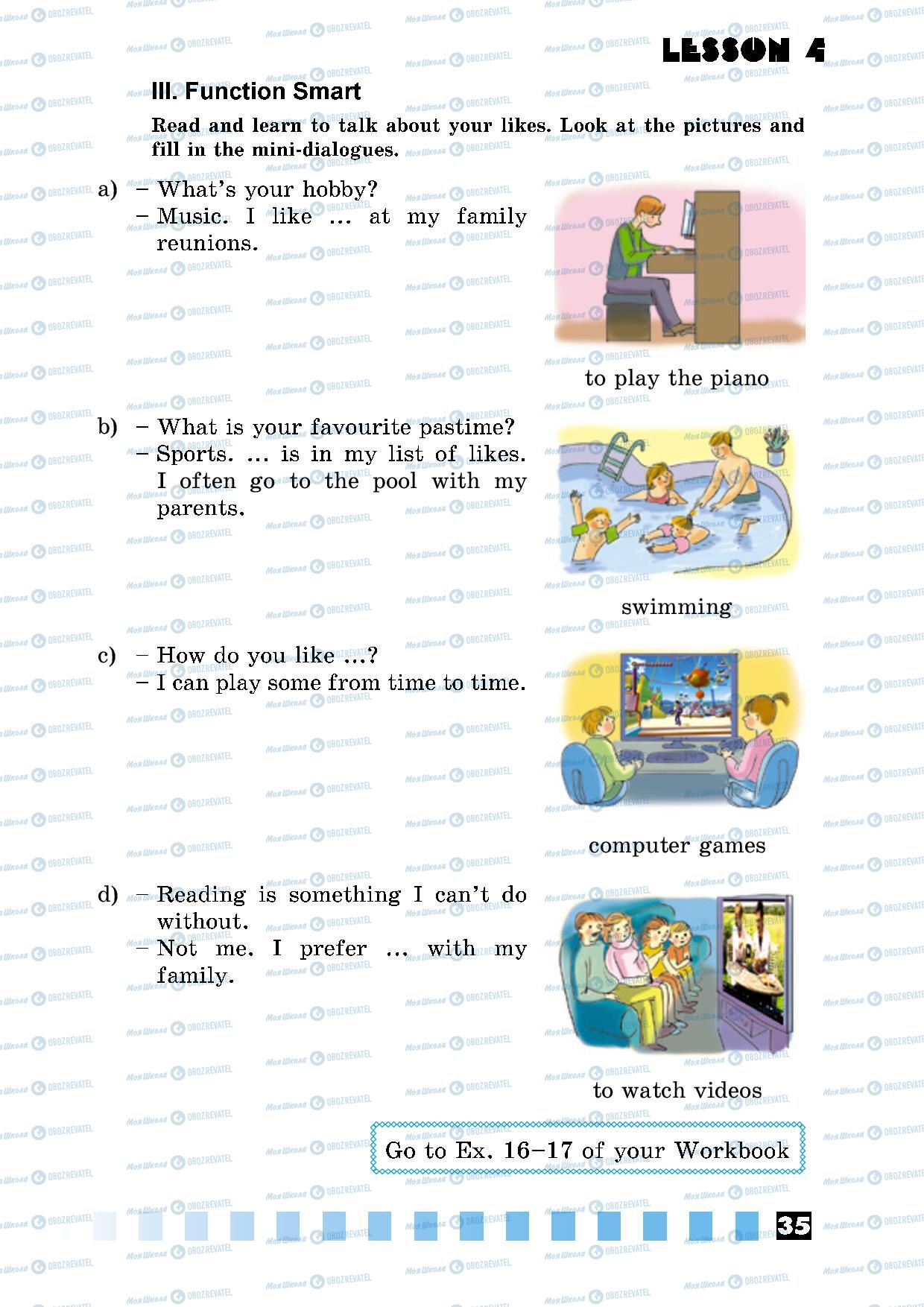 Учебники Английский язык 5 класс страница 35