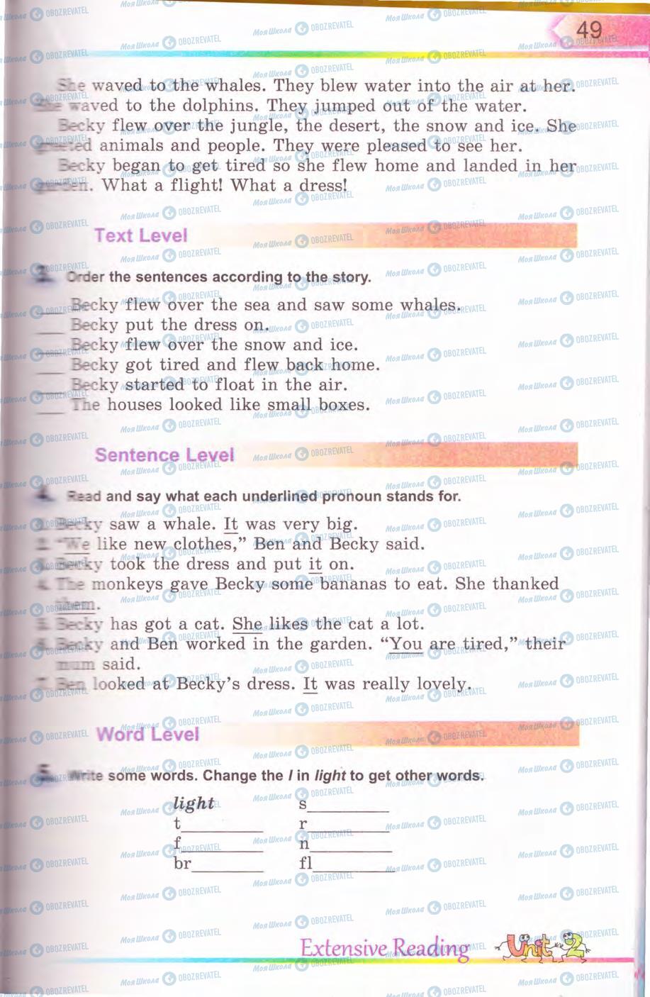 Підручники Англійська мова 5 клас сторінка 49